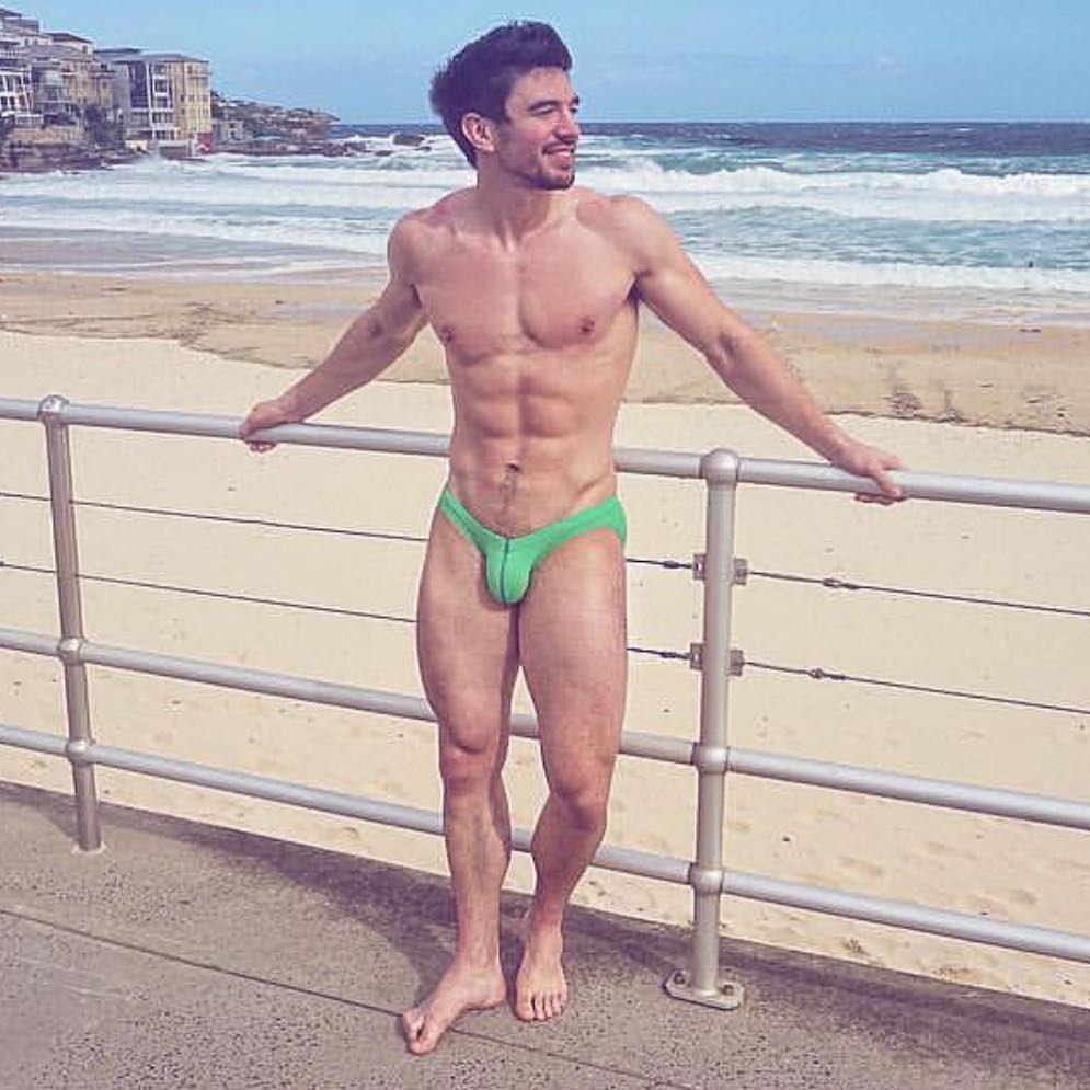 Steve Grand explains his skimpy swimwear